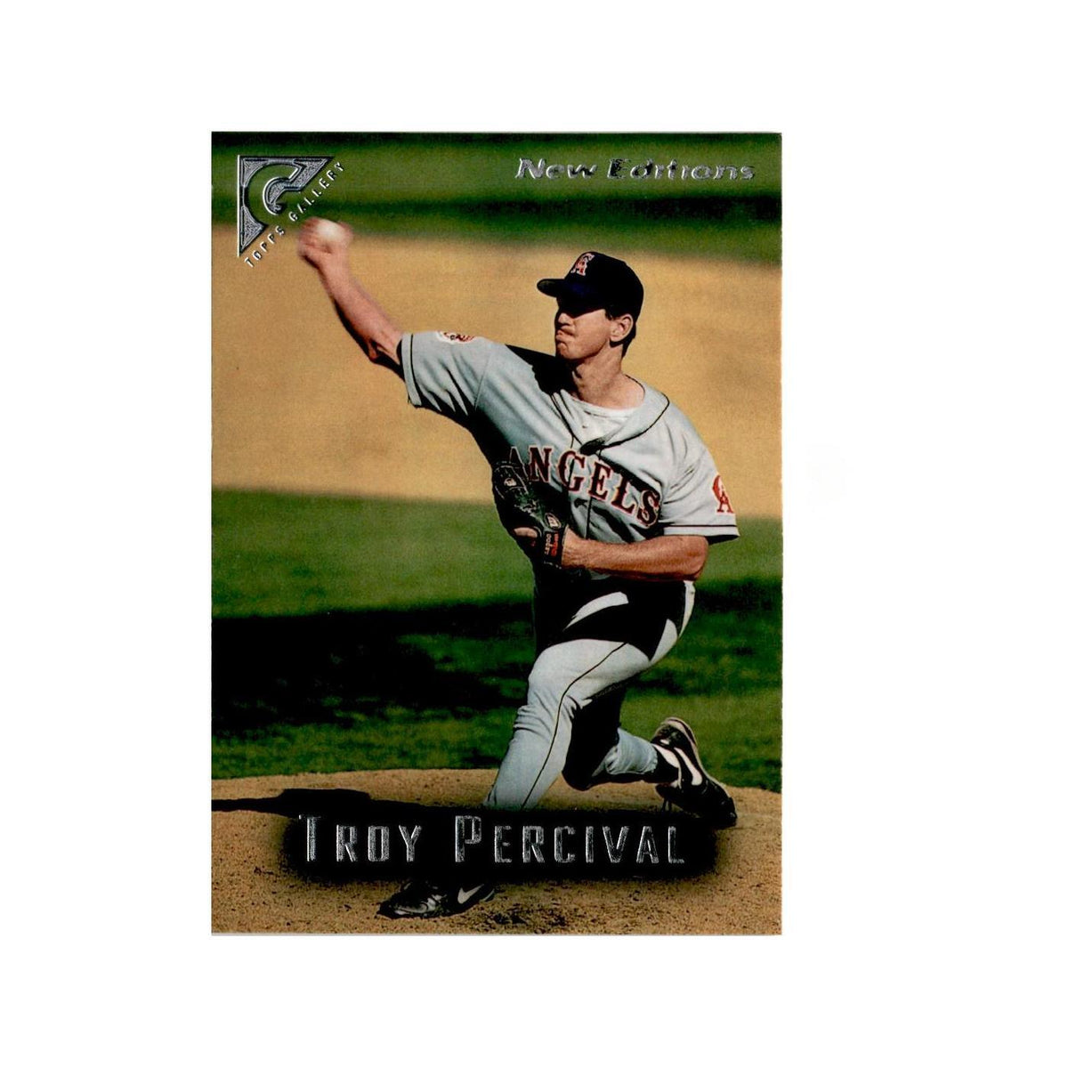 Troy Percival 1996 Topps Gallery #99 California Angels Baseball Card NM