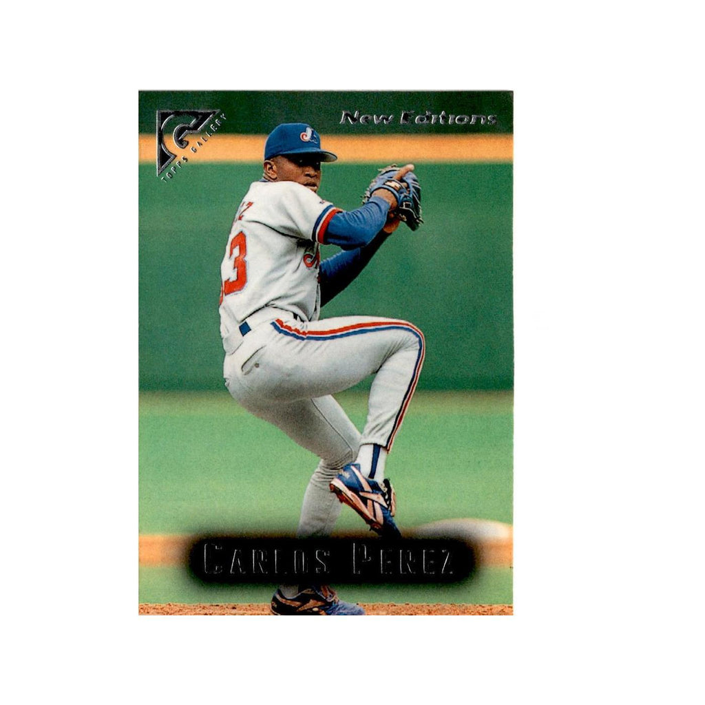 Carlos Perez 1996 Topps Gallery #98 Montreal Expos Baseball Card NM