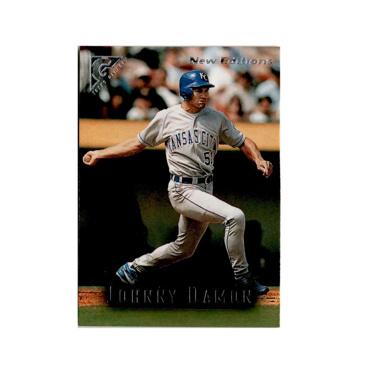 Johnny Damon 1996 Topps Gallery #93 Kansas City Royals Baseball Card NM
