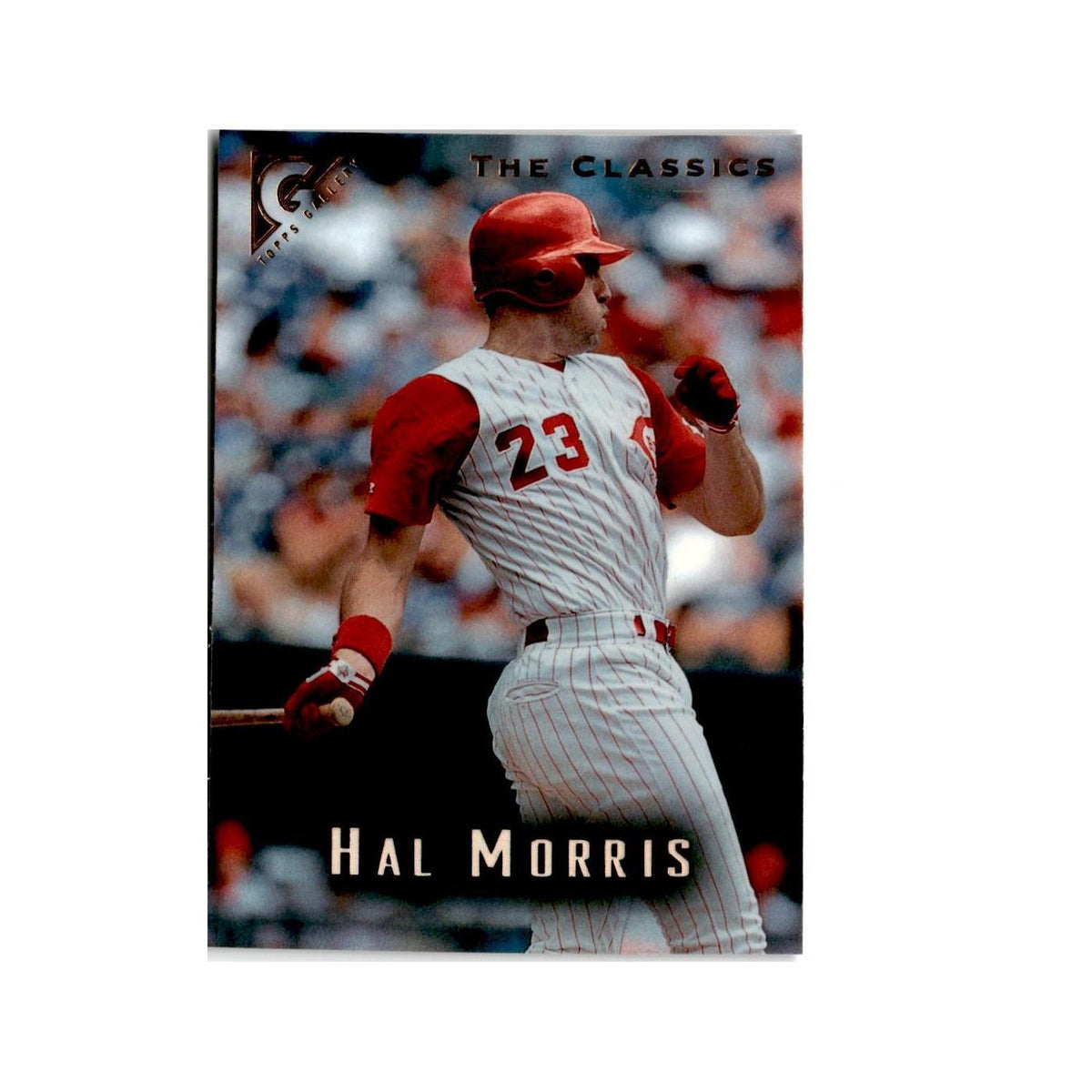 Hal Morris 1996 Topps Gallery #83 Cincinnati Reds Baseball Card NM