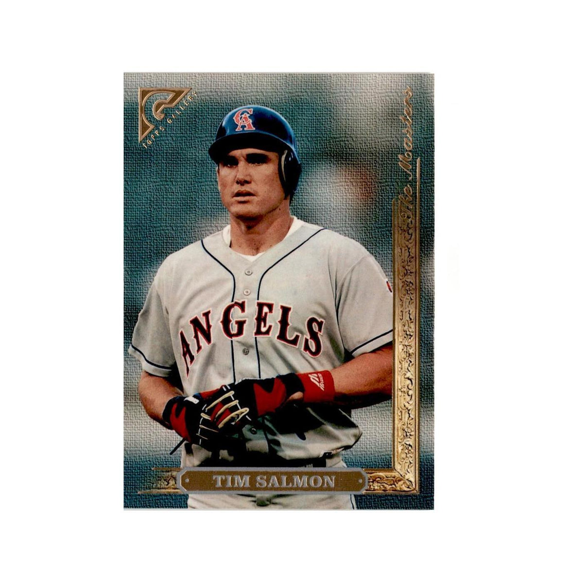 Tim Salmon 1996 Topps Gallery #154 California Angels Baseball Card NM