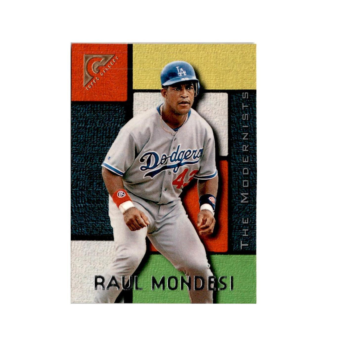 Raul Mondesi 1996 Topps Gallery #115 Los Angeles Dodgers Baseball Card NM