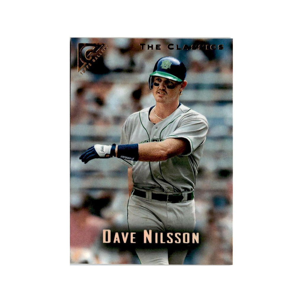 Dave Nilsson 1996 Topps Gallery #74 Milwaukee Brewers Baseball Card NM