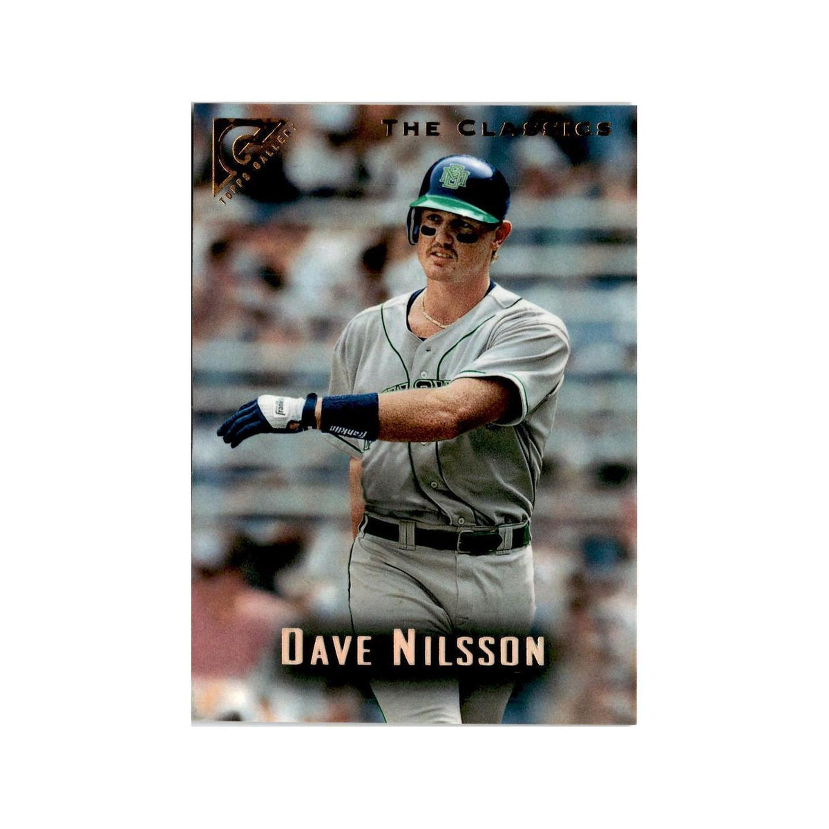 Dave Nilsson 1996 Topps Gallery #74 Milwaukee Brewers Baseball Card NM
