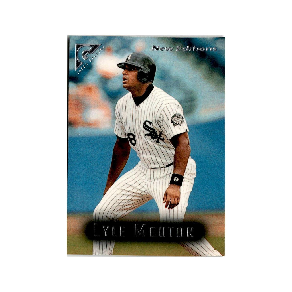 Lyle Mouton 1996 Topps Gallery #105 Chicago White Sox Baseball Card NM