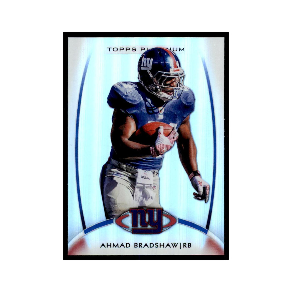 2012 Topps Platinum Ahmad Bradshaw Football Cards #41