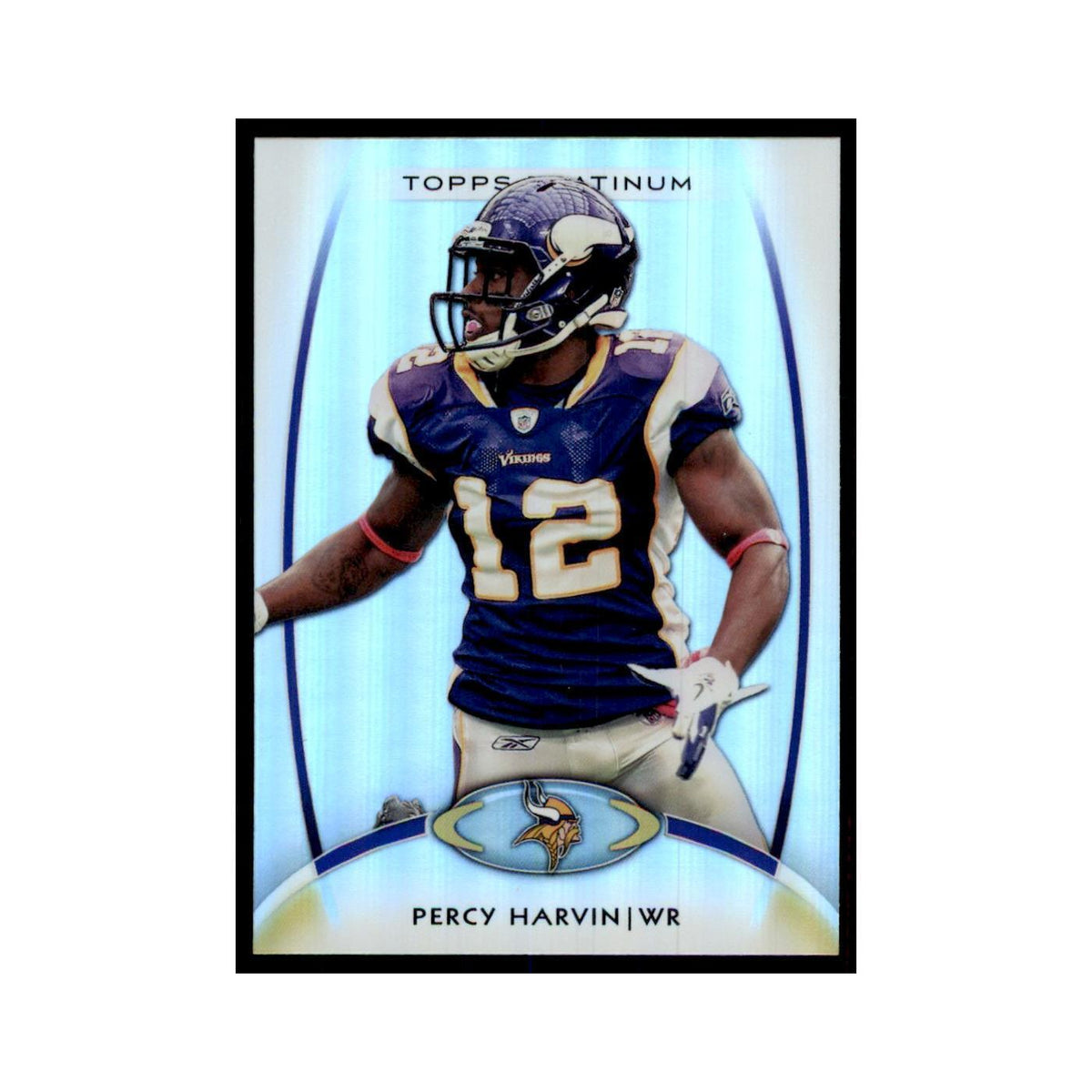 2012 Topps Platinum Percy Harvin Football Cards #39