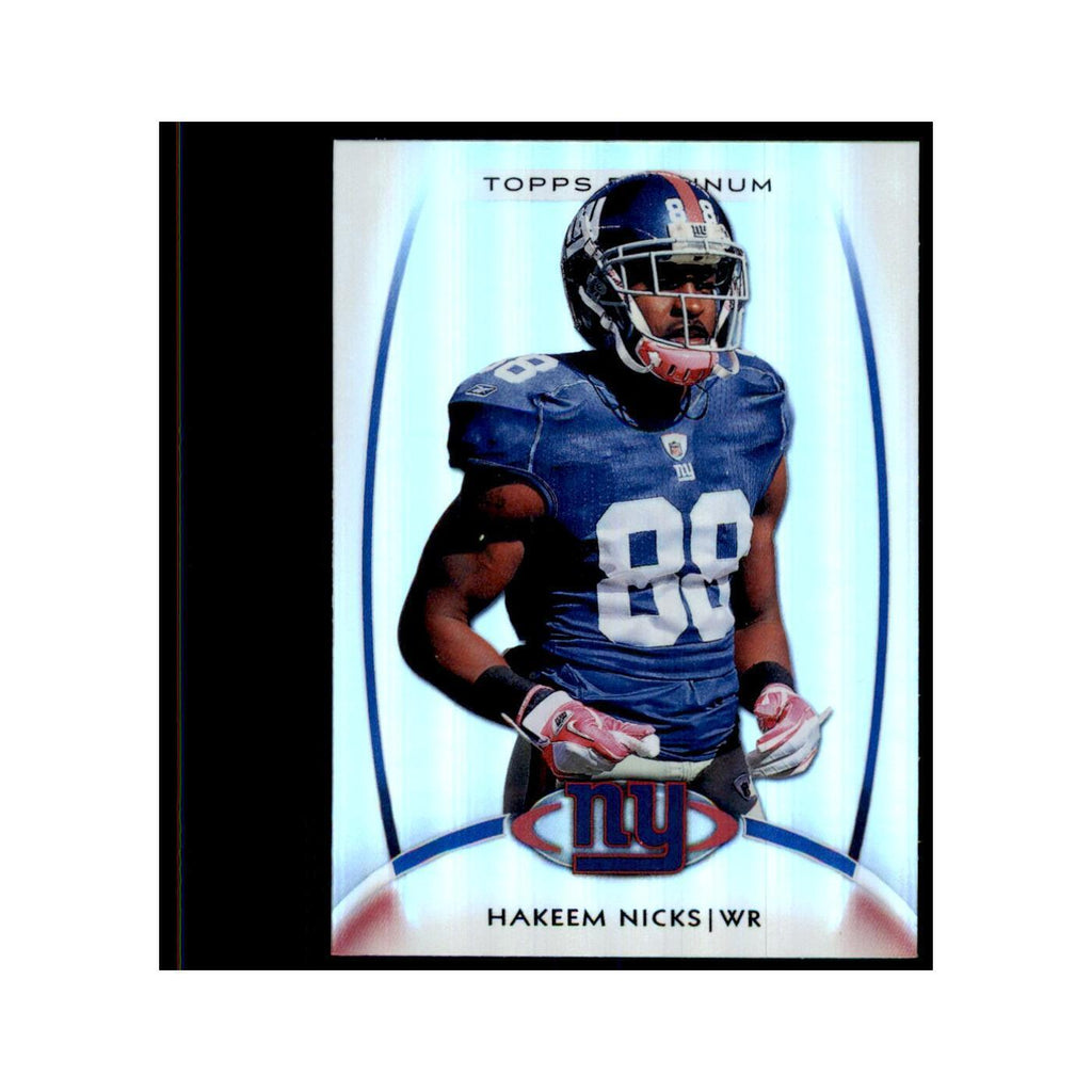 2012 Topps Platinum Hakeem Nicks Football Cards #78