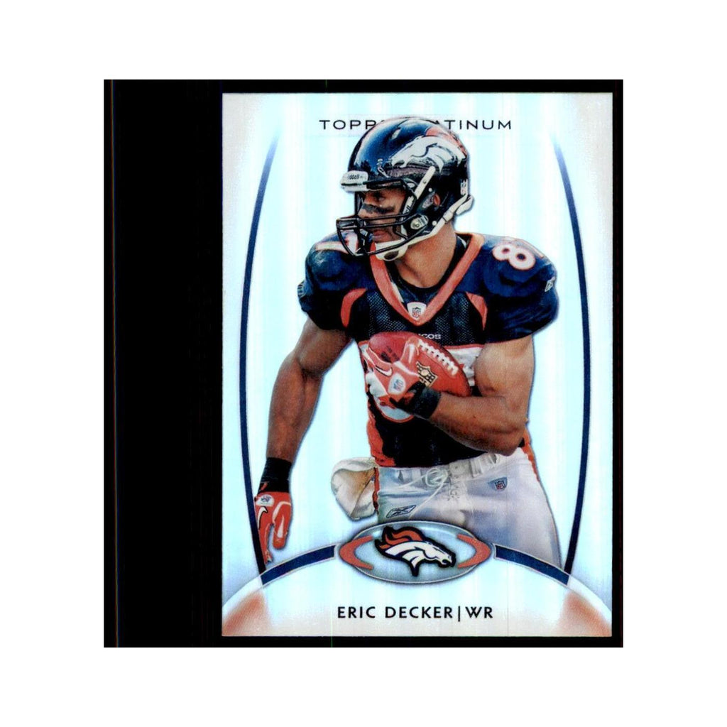 2012 Topps Platinum Eric Decker Football Cards #98