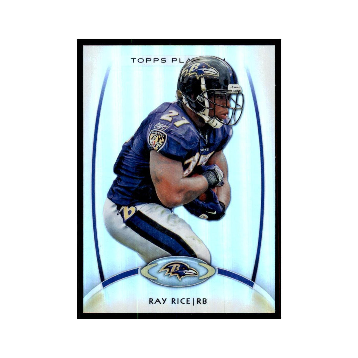 2012 Topps Platinum Ray Rice Football Cards #80