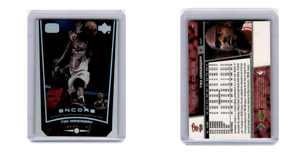 1998 Upper Deck Encore Tim Hardaway Heat #45