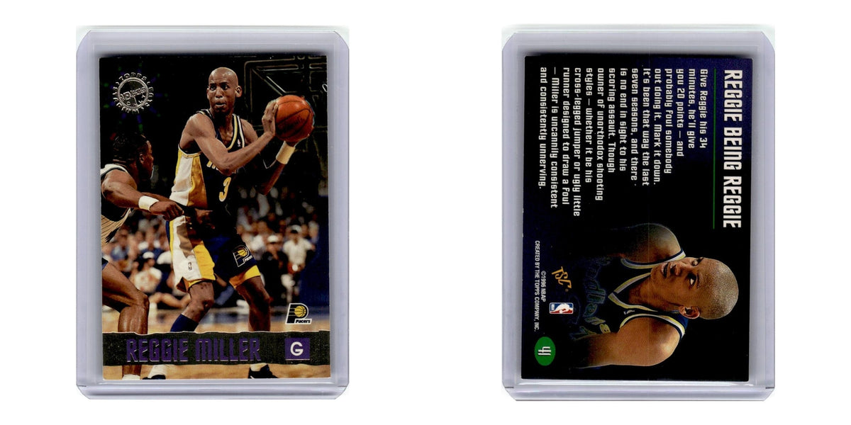 1996 Topps Stadium Club Reggie Miller Pacers #41