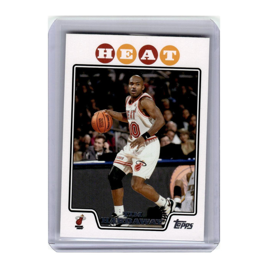 2008 Topps Tim Hardaway Heat #167