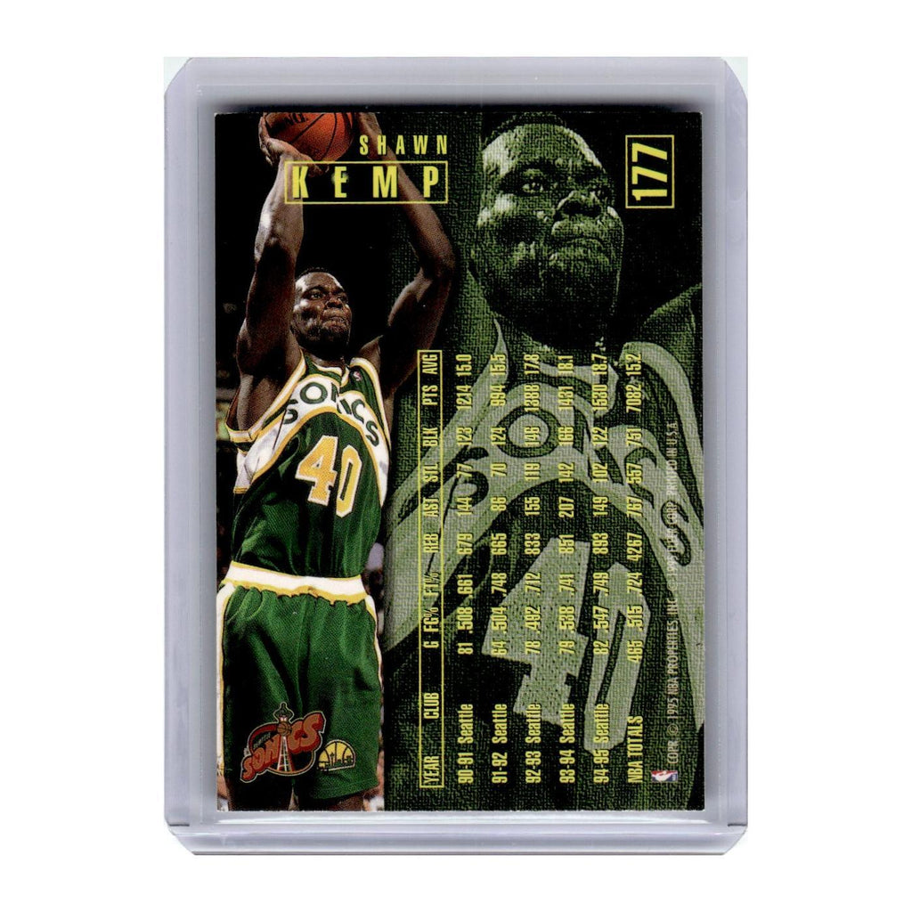 1995 Fleer Shawn Kemp Seattle SuperSonics #177