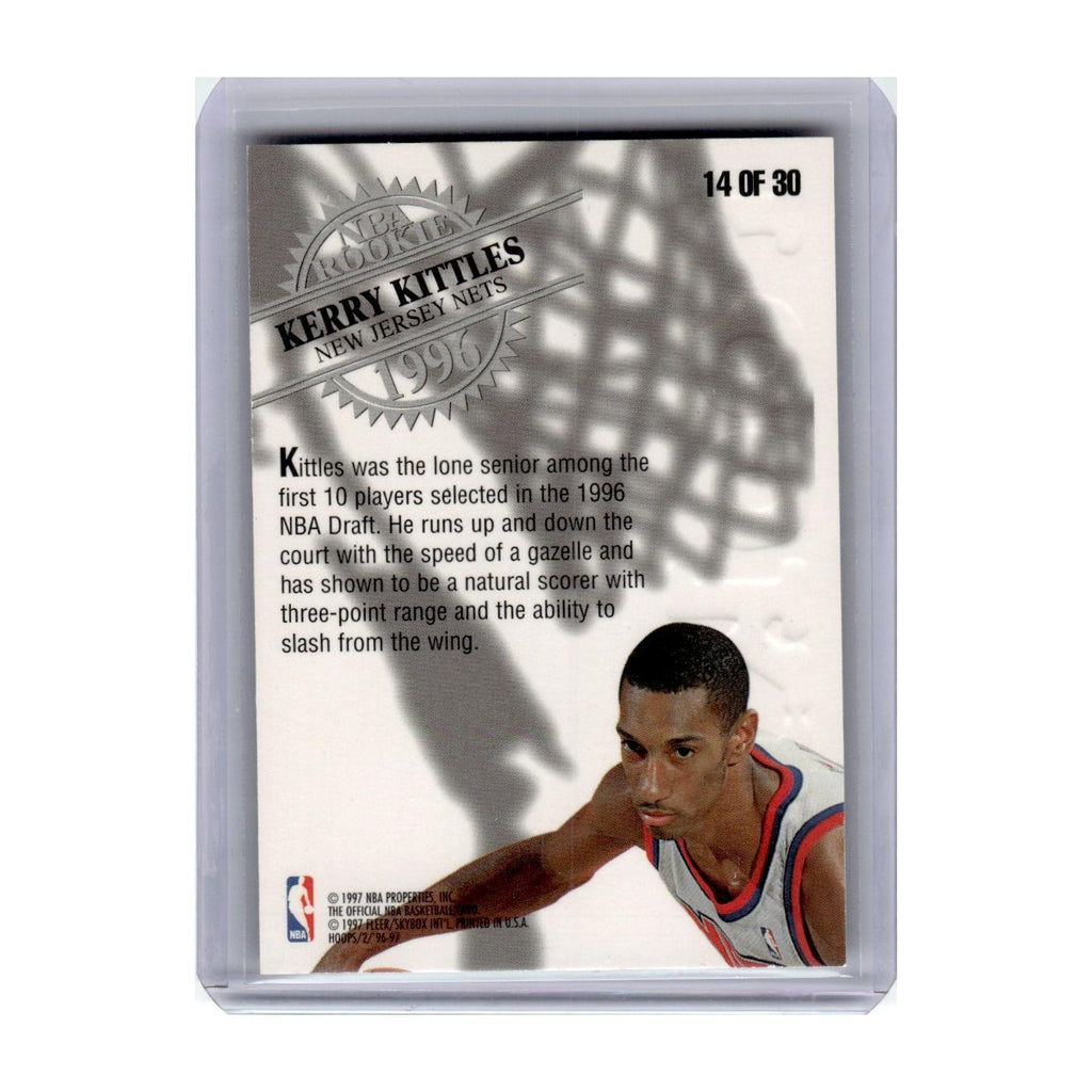 1996 Hoops Rookies Kerry Kittles Nets #14