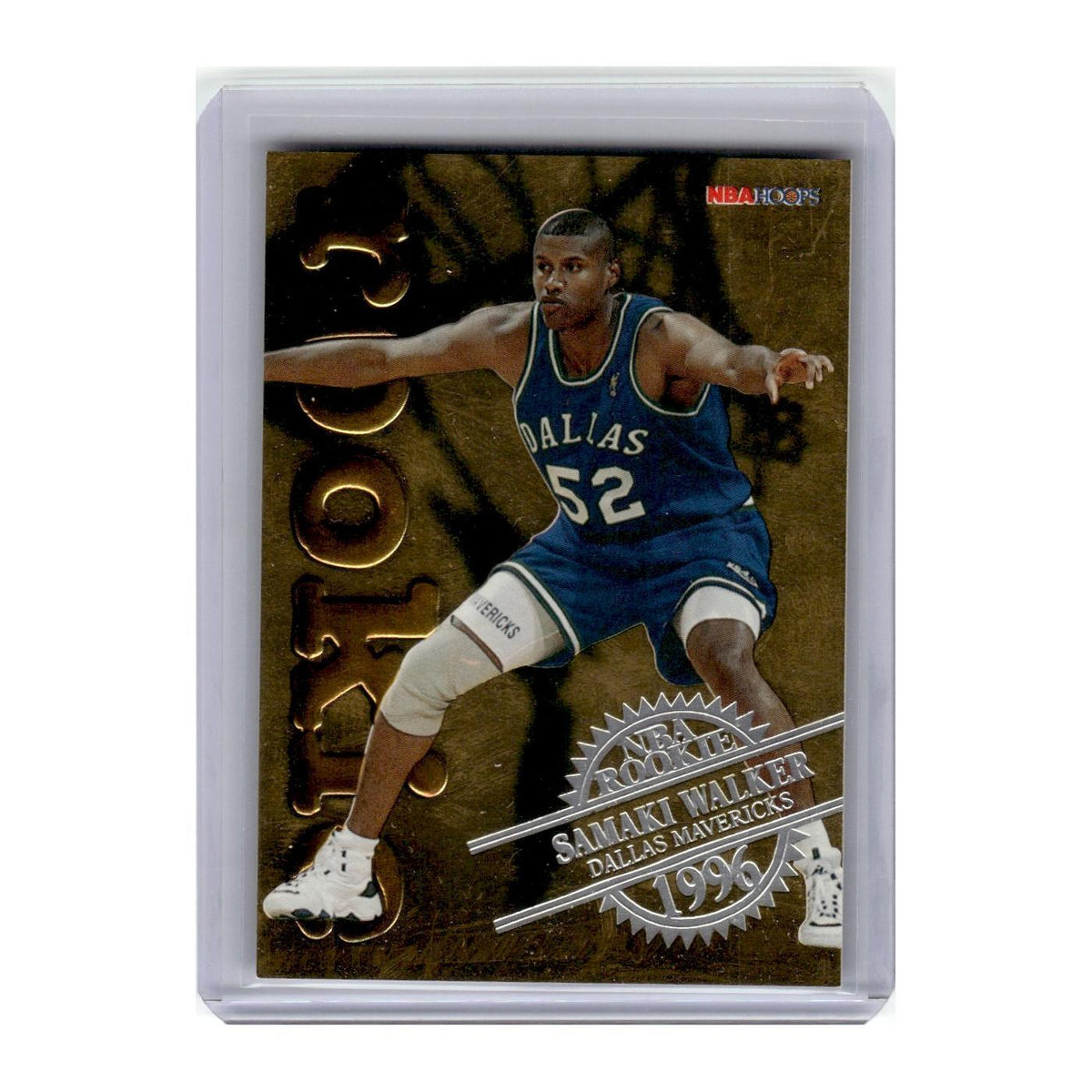 1996 Hoops Rookies Samaki Walker Mavericks #27