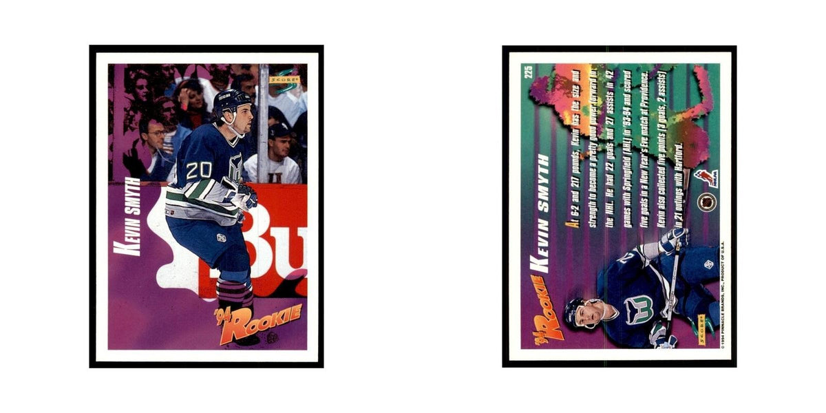 Kevin Smyth 1994 Score #225 Hockey Cards Hockey Card NM