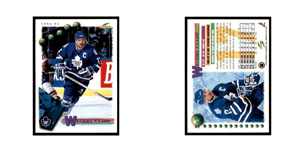 Wendel Clark 1994 Score #3 Hockey Cards Hockey Card NM