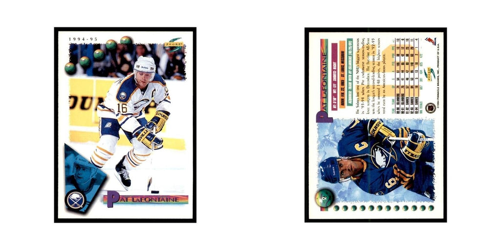 Pat LaFontaine 1994 Score #2 Hockey Cards Hockey Card NM