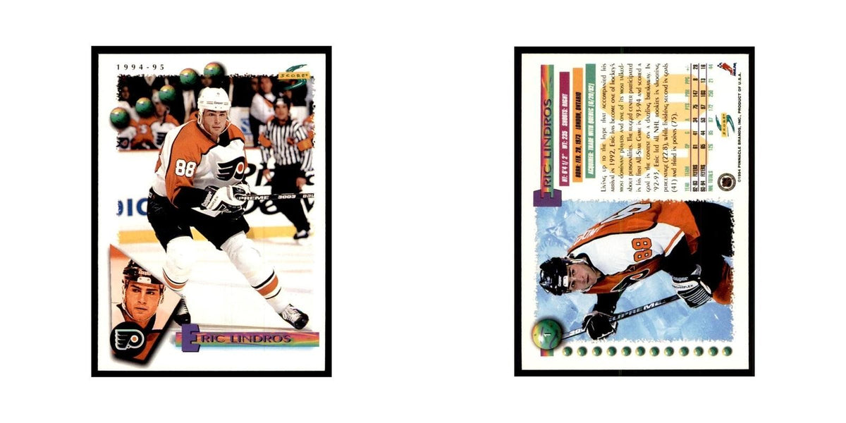 Eric Lindros 1994 Score #1 Hockey Cards Hockey Card NM