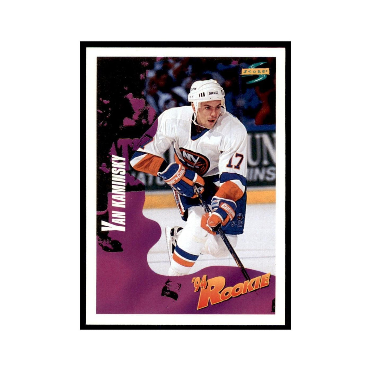 Yan Kaminsky 1994 Score #221 Hockey Cards Hockey Card NM