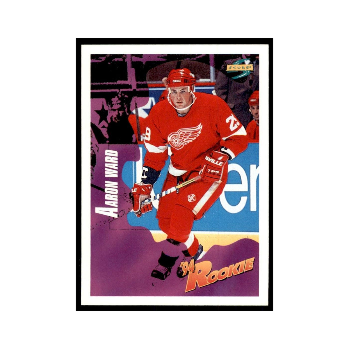 Aaron Ward Rookie 1994 Score #229 Hockey Cards Hockey Card NM