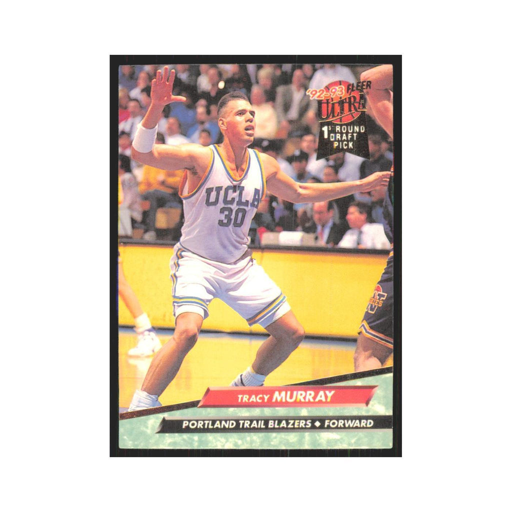 Tracy Murray 1992 Fleer Ultra #197 Portland Trail Blazers Basketball Card NM