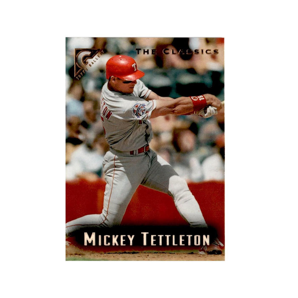 Mickey Tettleton 1996 Topps Gallery #21 Texas Rangers Baseball Card NM