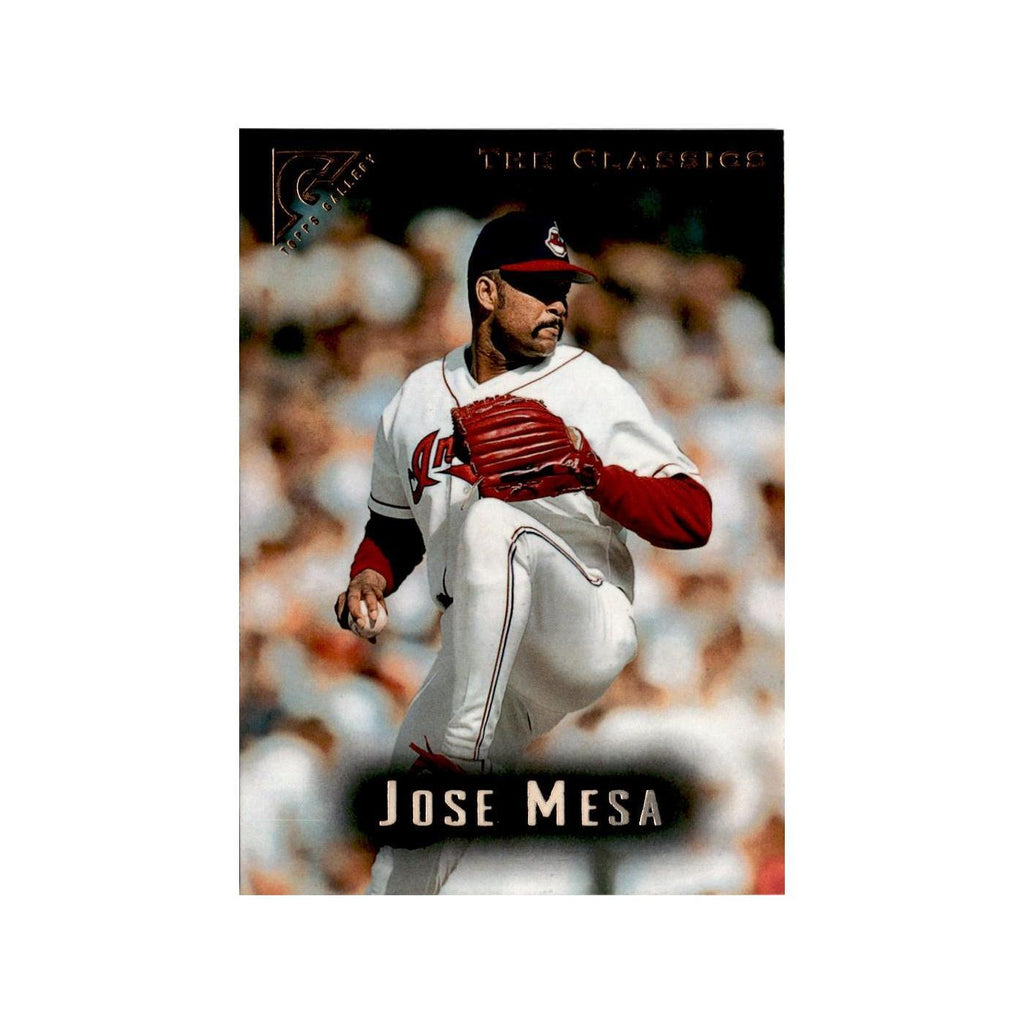 Jose Mesa 1996 Topps Gallery #19 Cleveland Indians Baseball Card NM