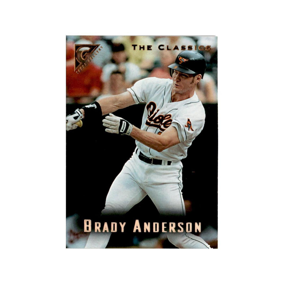 Brady Anderson 1996 Topps Gallery #11 Baltimore Orioles Baseball Card NM