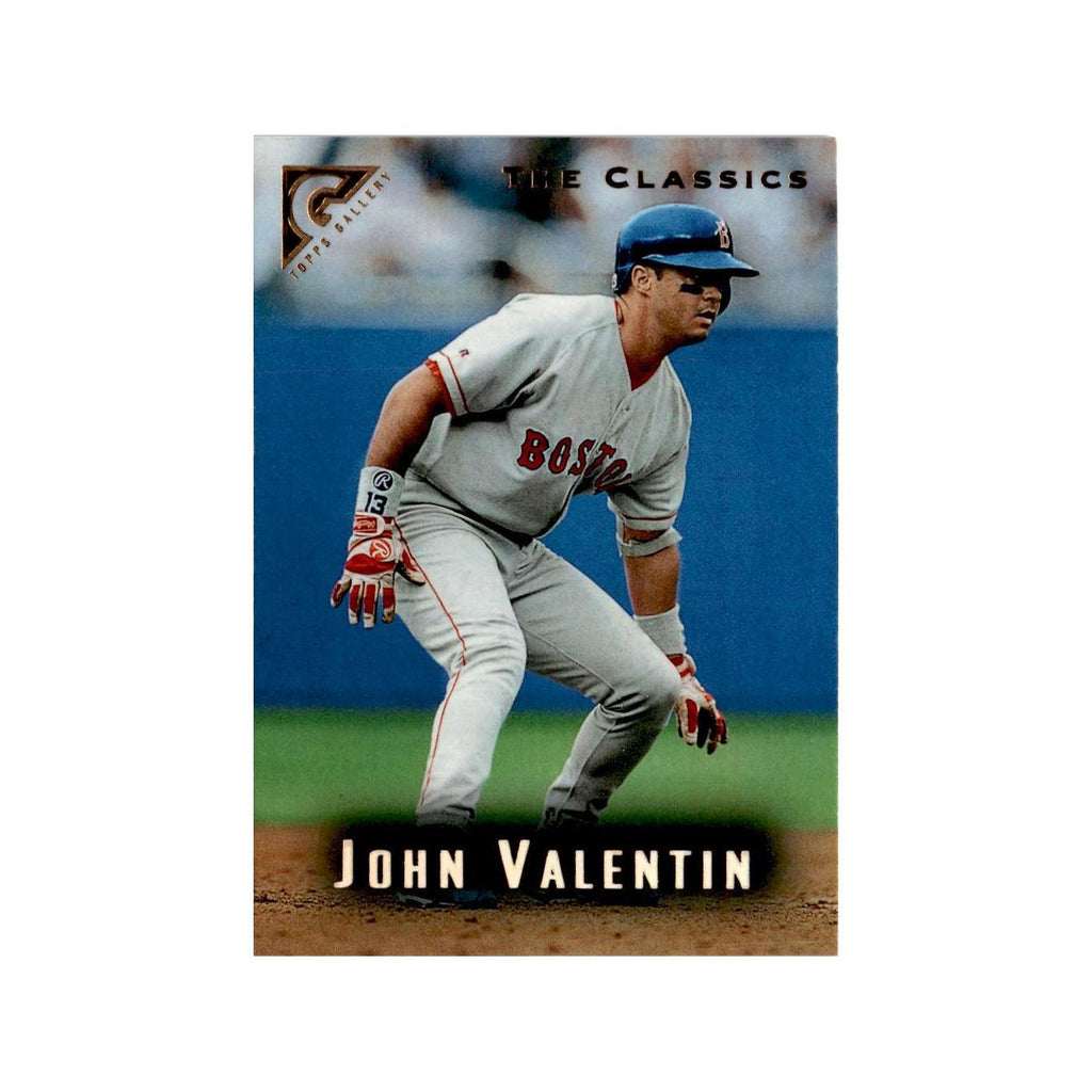 John Valentin 1996 Topps Gallery #12 Boston Red Sox Baseball Card NM
