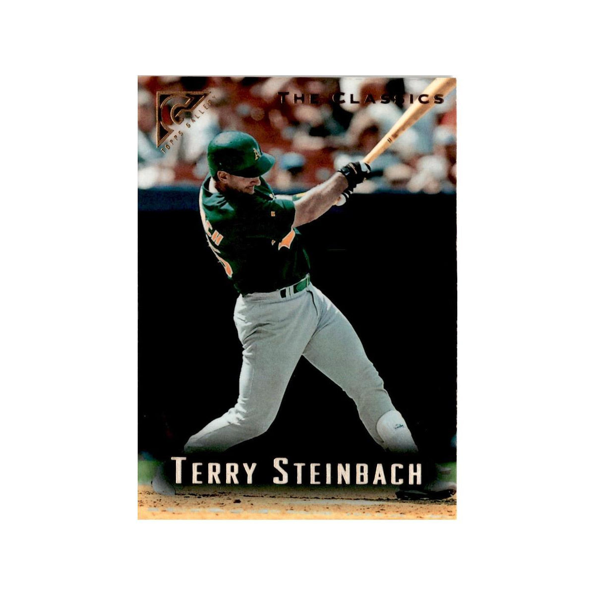 Terry Steinbach 1996 Topps Gallery #26 Oakland Athletics Baseball Card NM