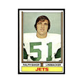 1974 Topps (Damaged) Ralph Baker Jets #68
