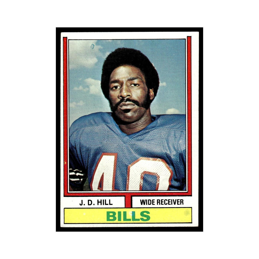 1974 Topps (Damaged) J.D. Hill Bills #234