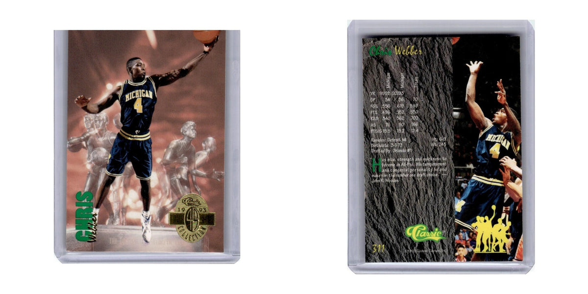 1993 Upper Deck Chris Webber USA #311