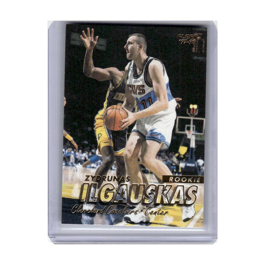1997 Fleer Zydrunas Ilgauskas Cavaliers #218