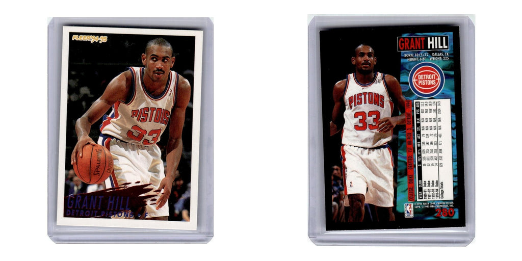 1994 Fleer Grant Hill Pistons #280