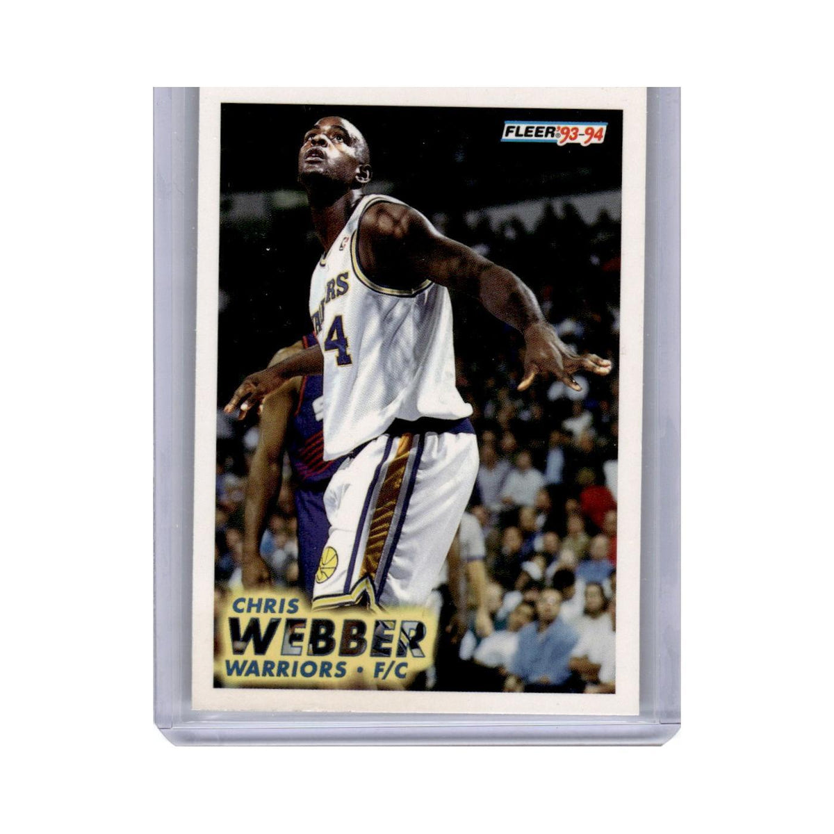1993 Fleer Chris Webber Golden State Warriors #292