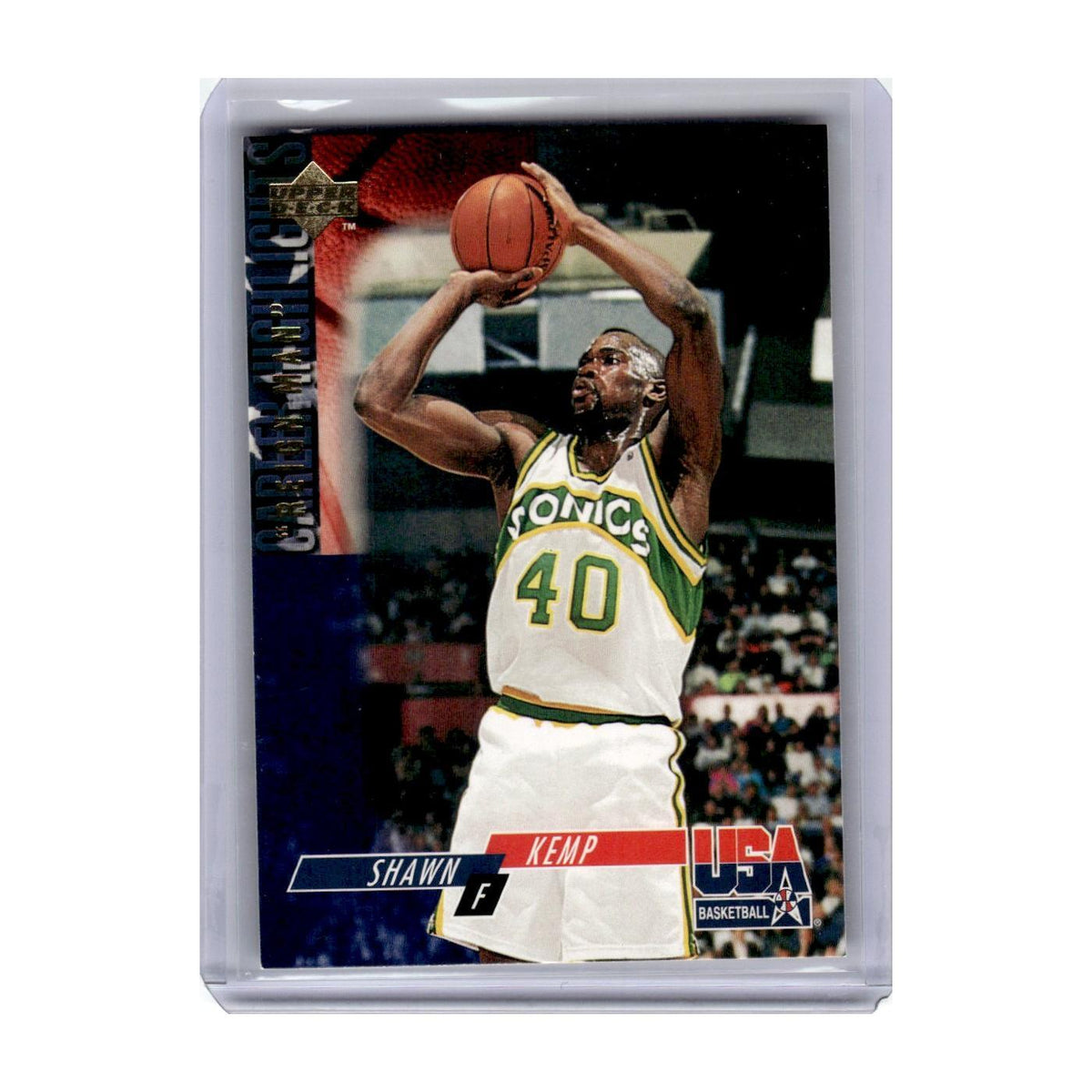 1994 Upper Deck USA Shawn Kemp #28