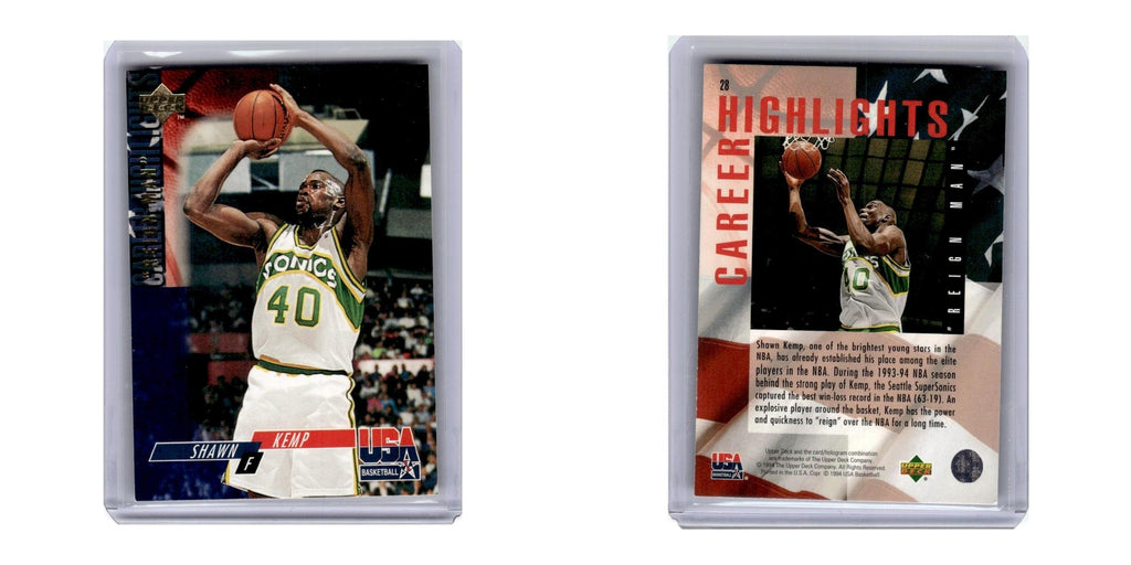 1994 Upper Deck USA Shawn Kemp #28