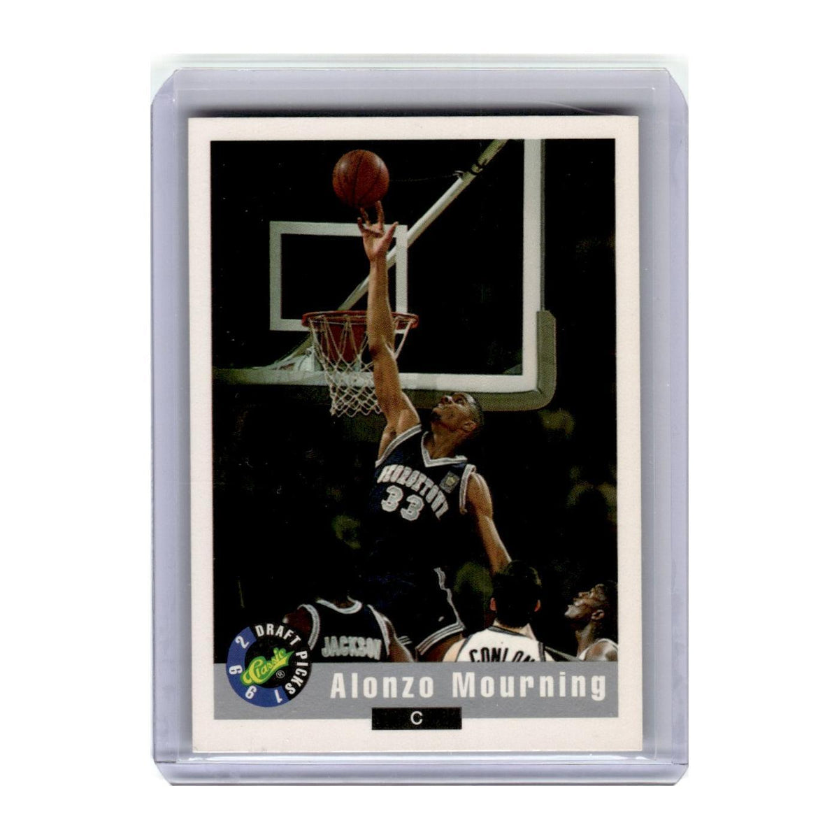 1992 Classic Draft Alonzo Mourning #60