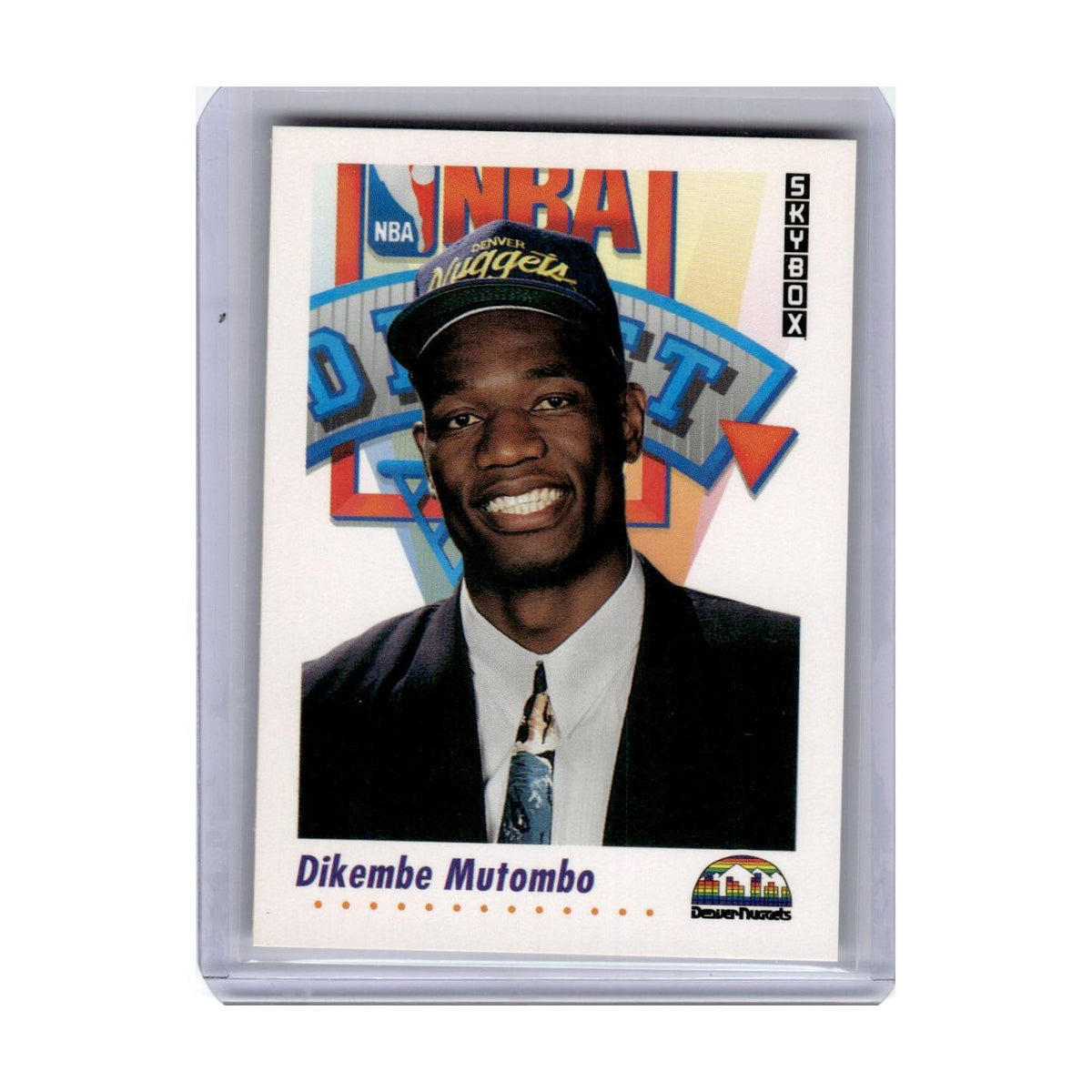 1991 SkyBox Dikembe Mutombo Nuggets #516