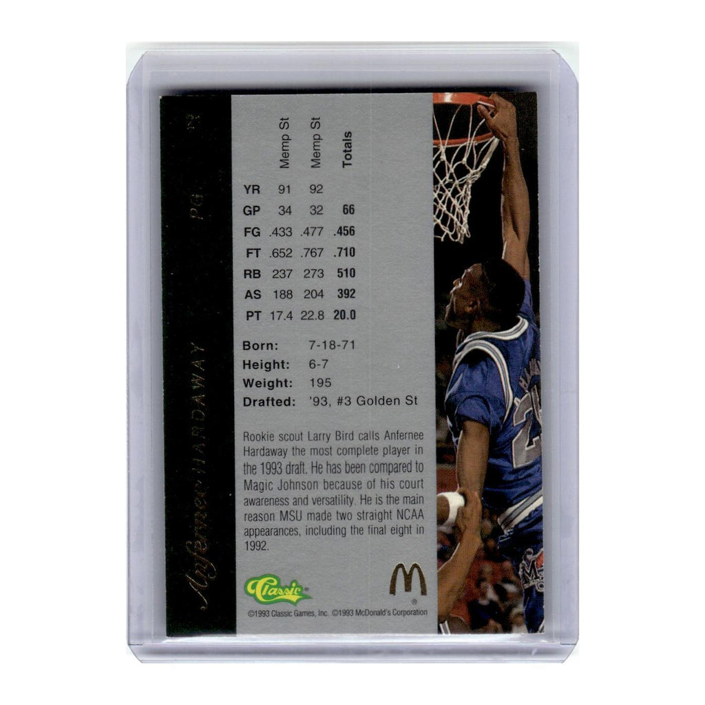 1993 Classic Anfernee Hardaway #21