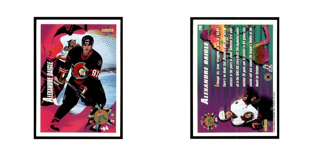 Alexandre Daigle 1994 Score #248 Hockey Cards Hockey Card NM