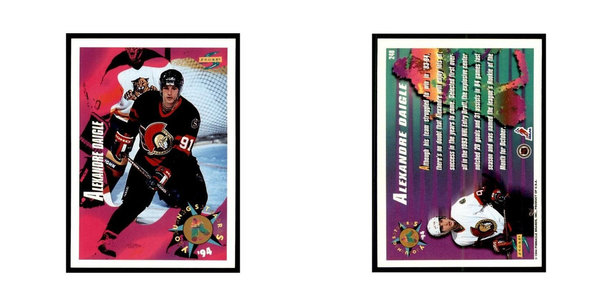 Alexandre Daigle 1994 Score #248 Hockey Cards Hockey Card NM
