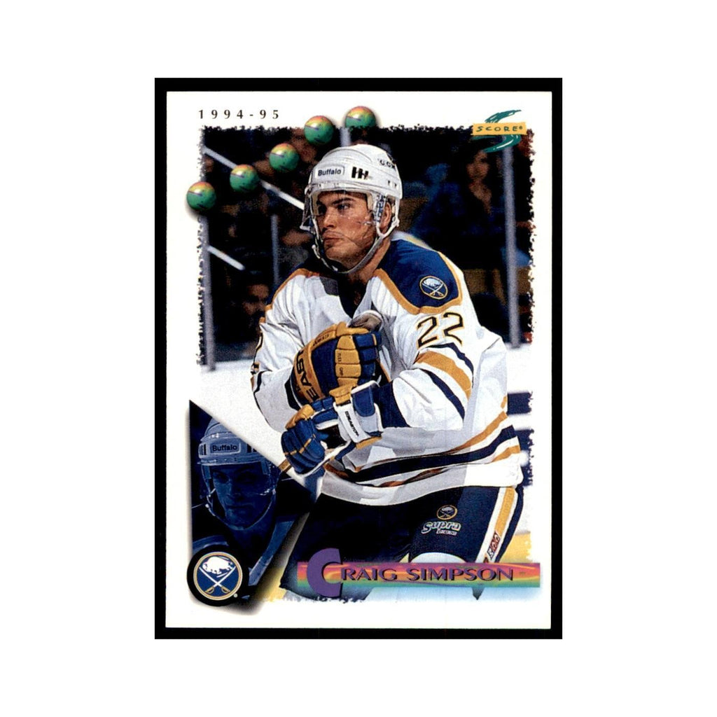 Craig Simpson 1994 Score #54 Hockey Cards Hockey Card NM