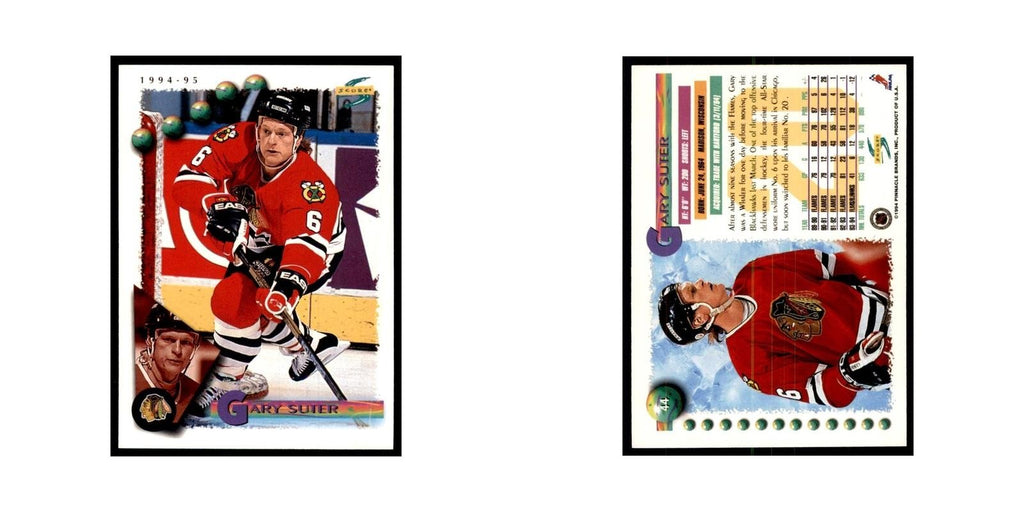 Gary Suter 1994 Score #44 Hockey Cards Hockey Card NM
