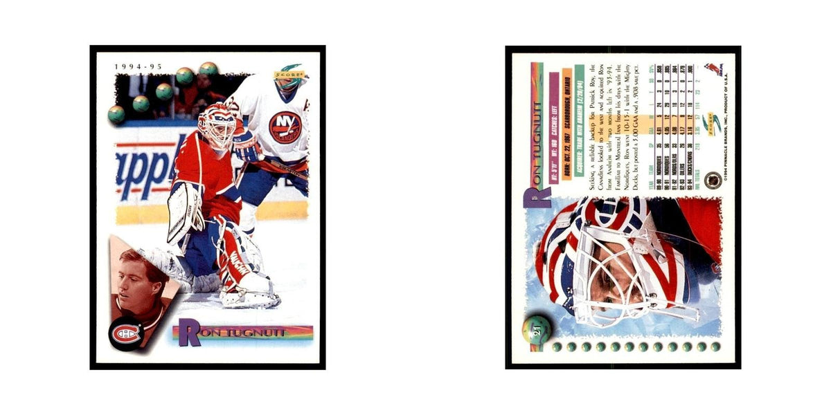 Ron Tugnutt 1994 Score #21 Hockey Cards Hockey Card NM