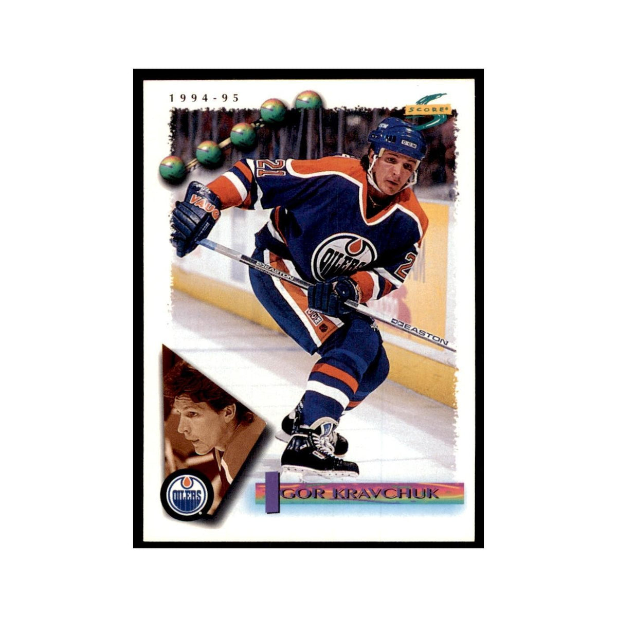 Igor Kravchuk 1994 Score #33 Hockey Cards Hockey Card NM