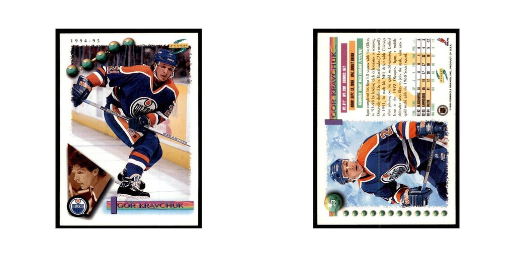 Igor Kravchuk 1994 Score #33 Hockey Cards Hockey Card NM